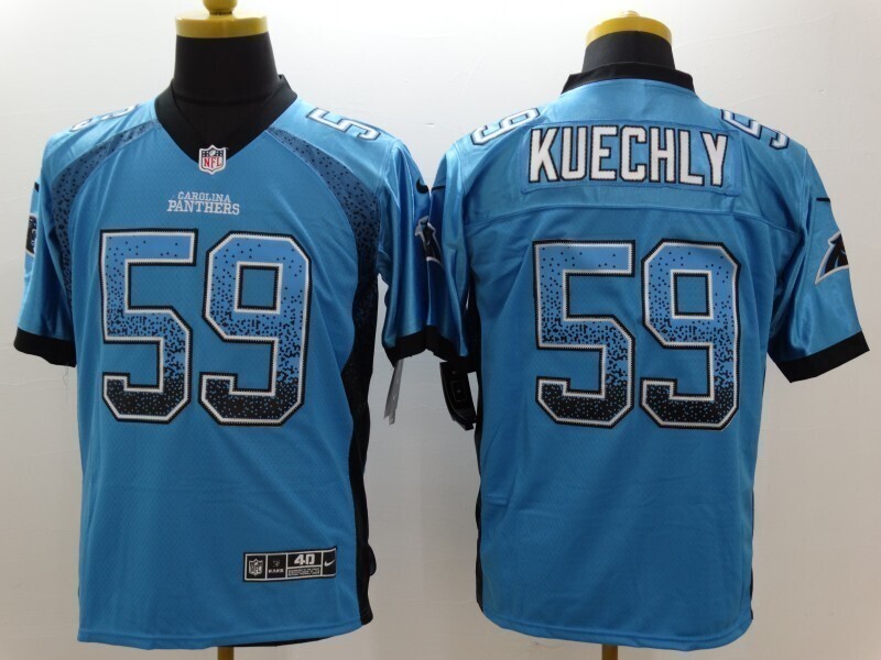 Men Carolina Panthers #59 Kuechly blue 2026 Nike NFL jersey